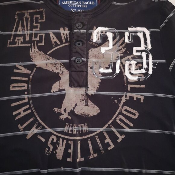 2 / $30.00 -American Eagle Men's Brown Size XL Vintage Fit Short Sleeves T-shirt - Picture 4 of 8